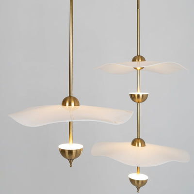 Lioraise Pendant Light Double Biscuit for Living Room