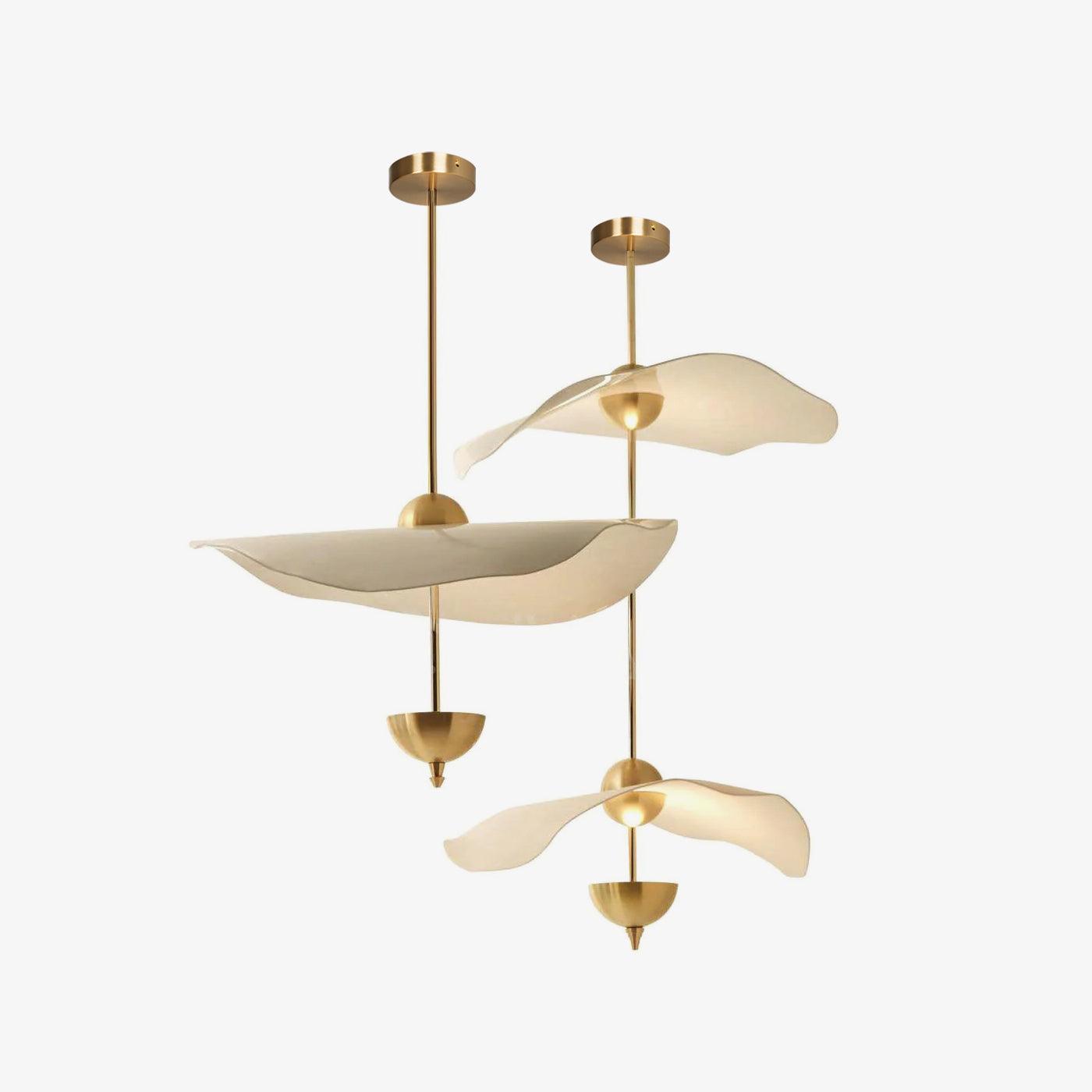 Lioraise Pendant Light Double Biscuit for Living Room
