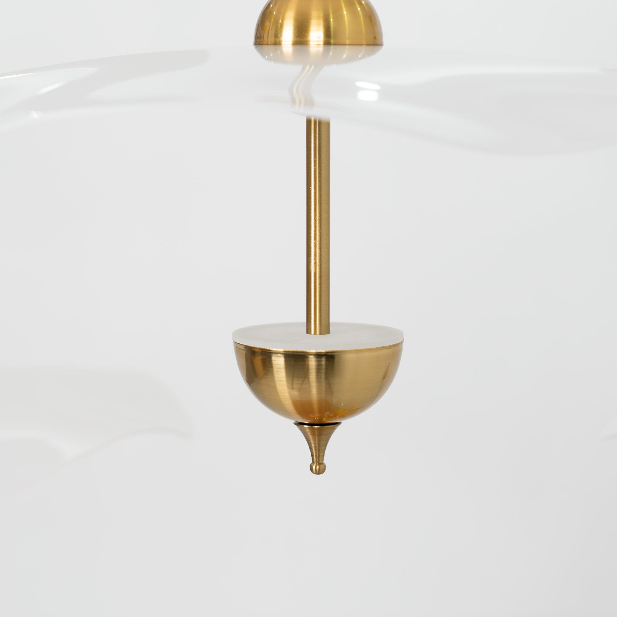 Lioraise Pendant Light Double Biscuit for Living Room