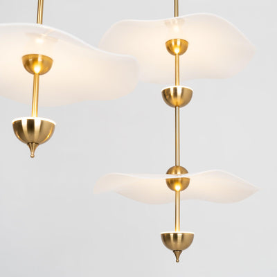 Lioraise Pendant Light Double Biscuit for Living Room