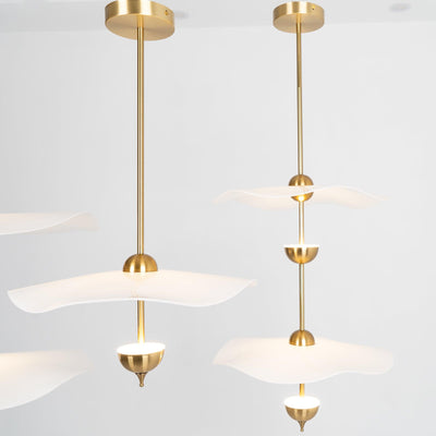 Lioraise Pendant Light Double Biscuit for Living Room
