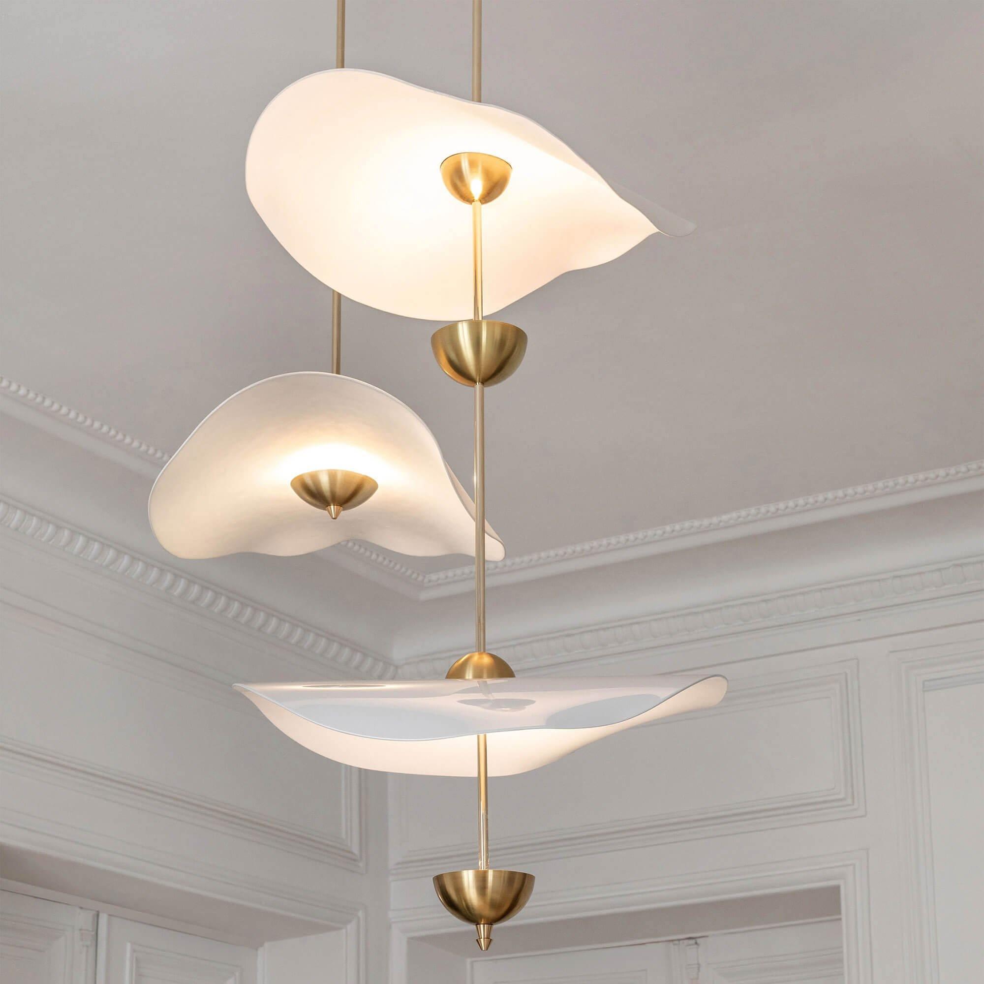 Lioraise Pendant Light Double Biscuit for Living Room