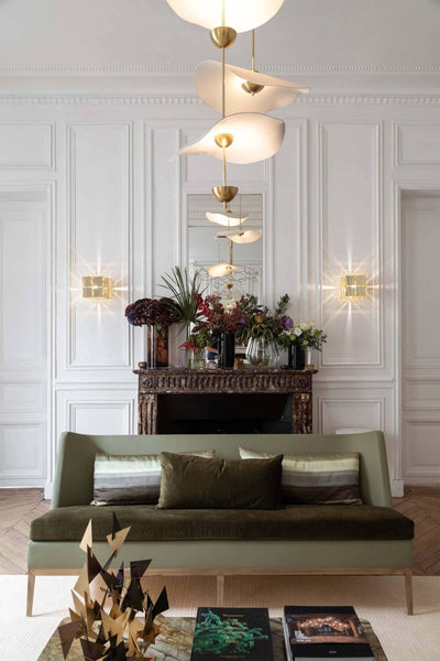 Lioraise Pendant Light Double Biscuit for Living Room