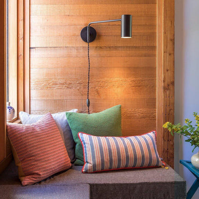 Merton Steel Industrial Wall Lamp