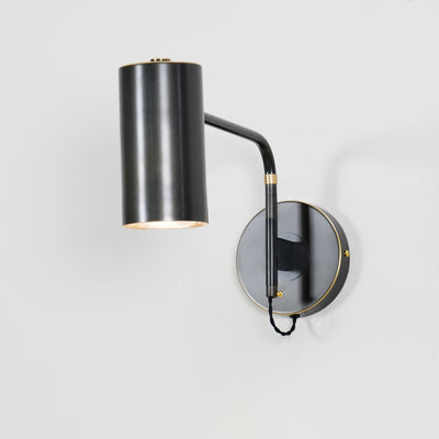 Merton Steel Industrial Wall Lamp