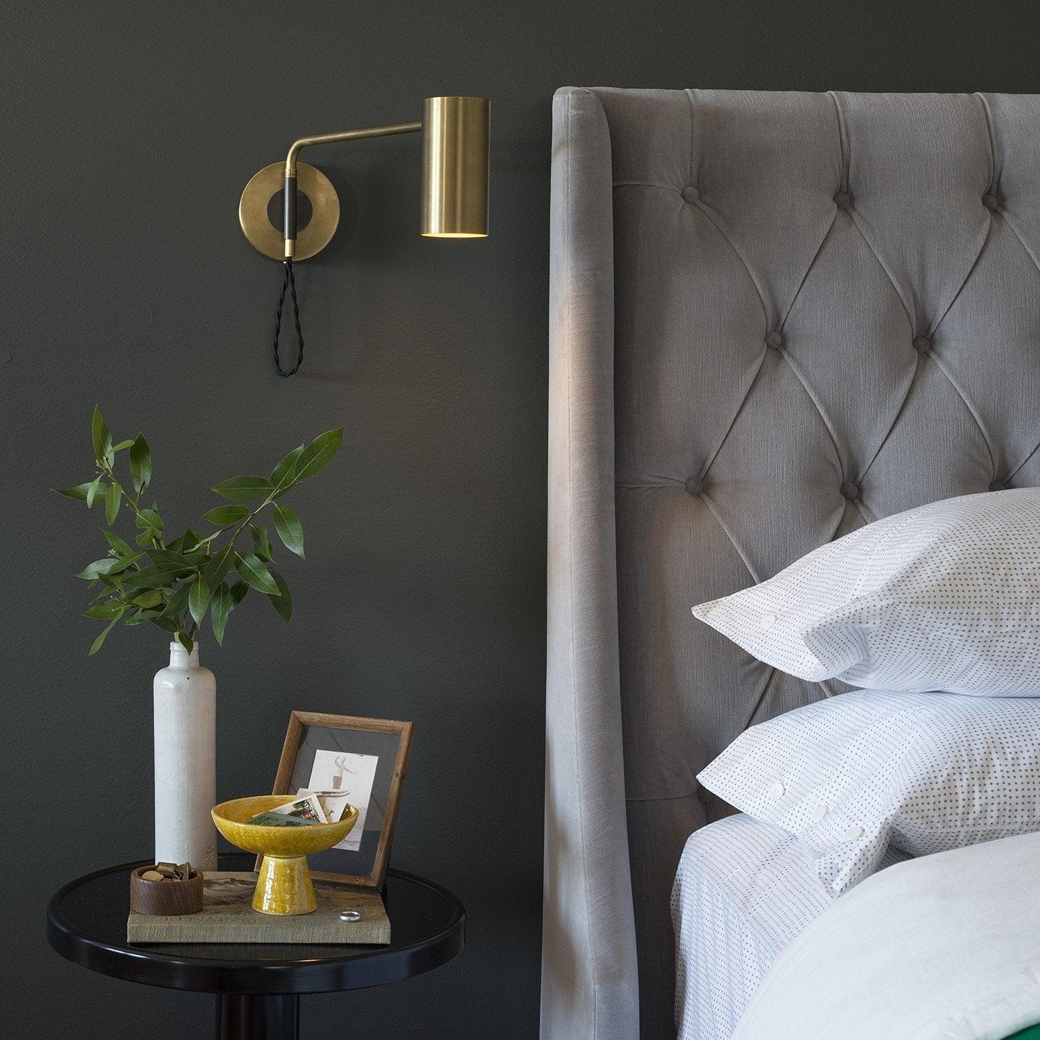 Merton Steel Industrial Wall Lamp