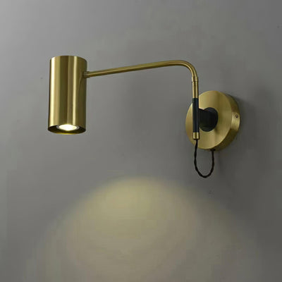 Merton Steel Industrial Wall Lamp