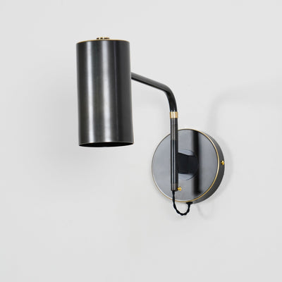 Merton Steel Industrial Wall Lamp