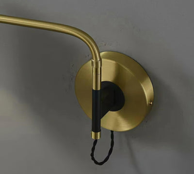 Merton Steel Industrial Wall Lamp