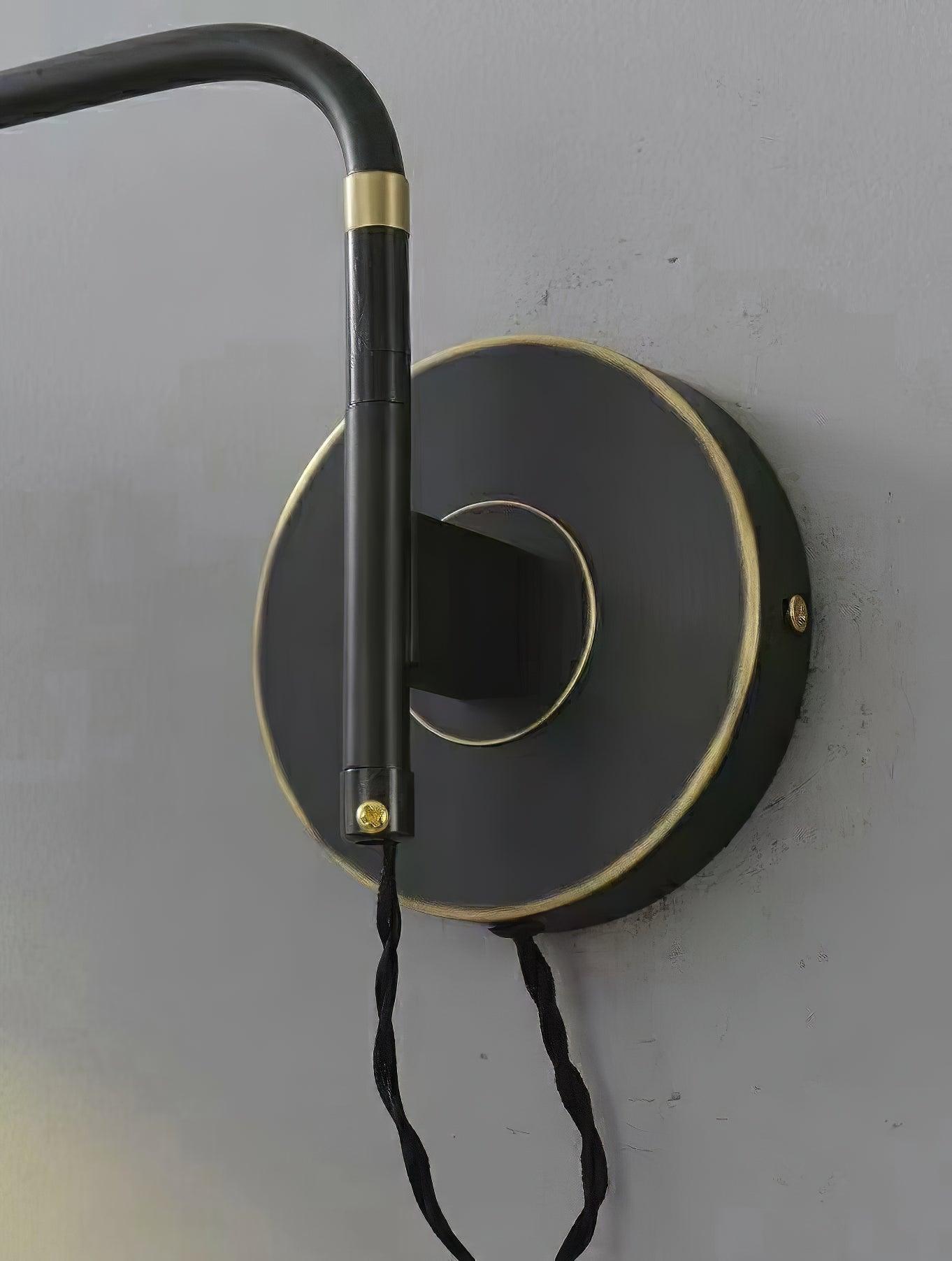 Merton Steel Industrial Wall Lamp