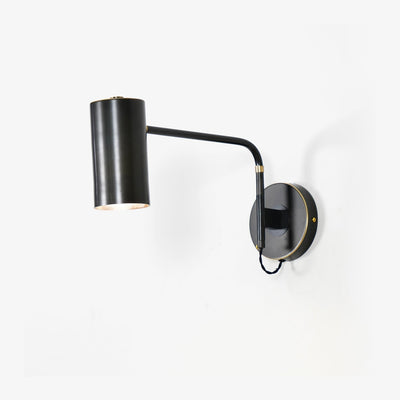 Merton Steel Industrial Wall Lamp
