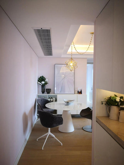 Zovin Brass & Crystal Glam Pendant Light