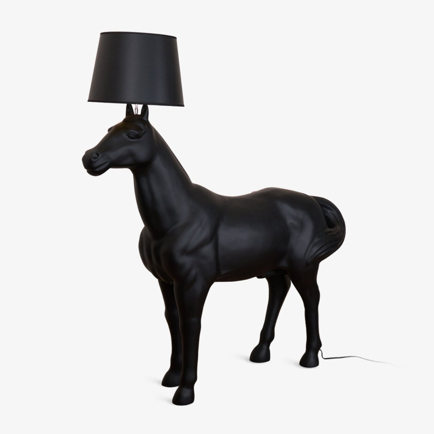 Miron Plastic Fabric Floor Lamp