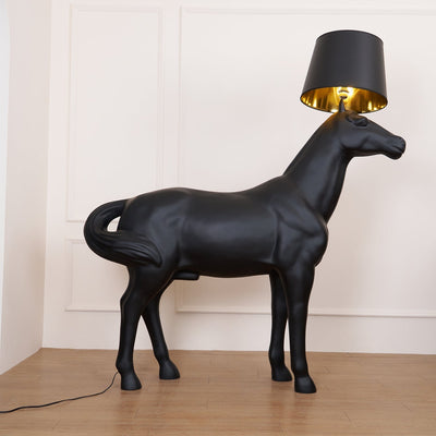 Miron Plastic Fabric Floor Lamp
