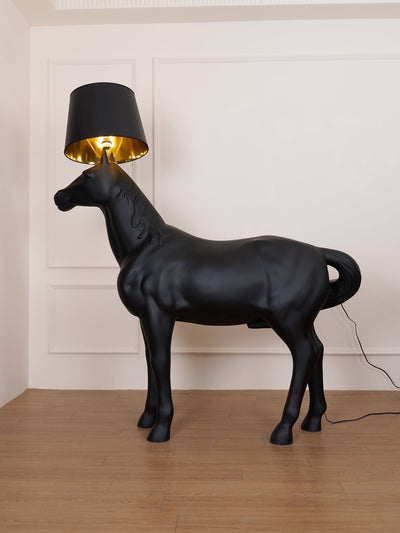 Miron Plastic Fabric Floor Lamp