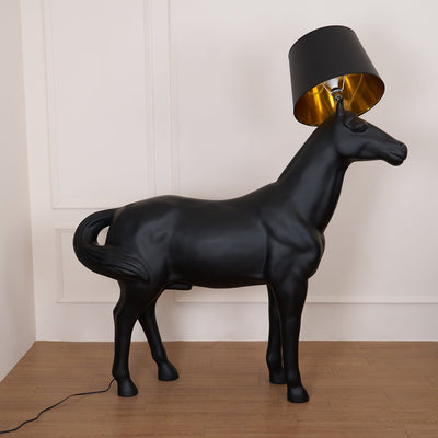 Miron Plastic Fabric Floor Lamp