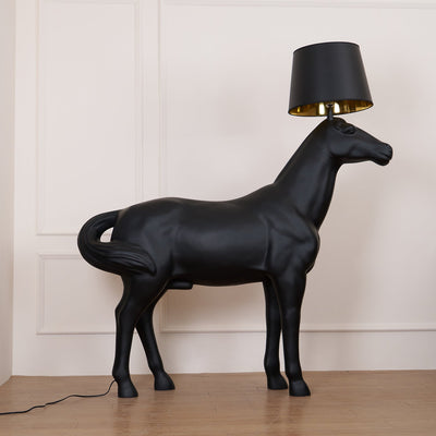 Miron Plastic Fabric Floor Lamp