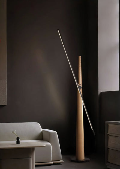 Ovelila Minimalist Wood Floor Lamp