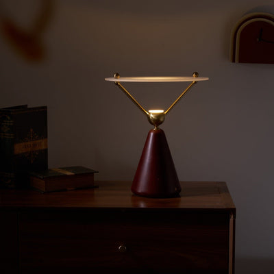 Balance Modern Wood Table Lamp