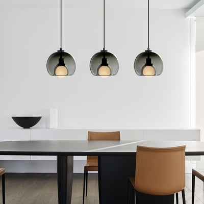 Neritha Glass Contemporary Pendant Light - Neutral Decor