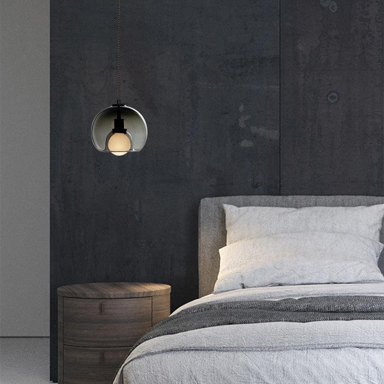 Neritha Glass Contemporary Pendant Light - Neutral Decor