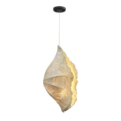Altalis Artisanal Paper Pulp Pendant Light
