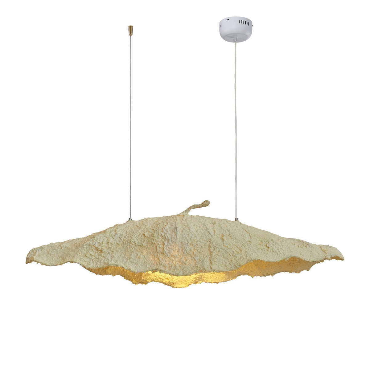 Altalis Artisanal Paper Pulp Pendant Light