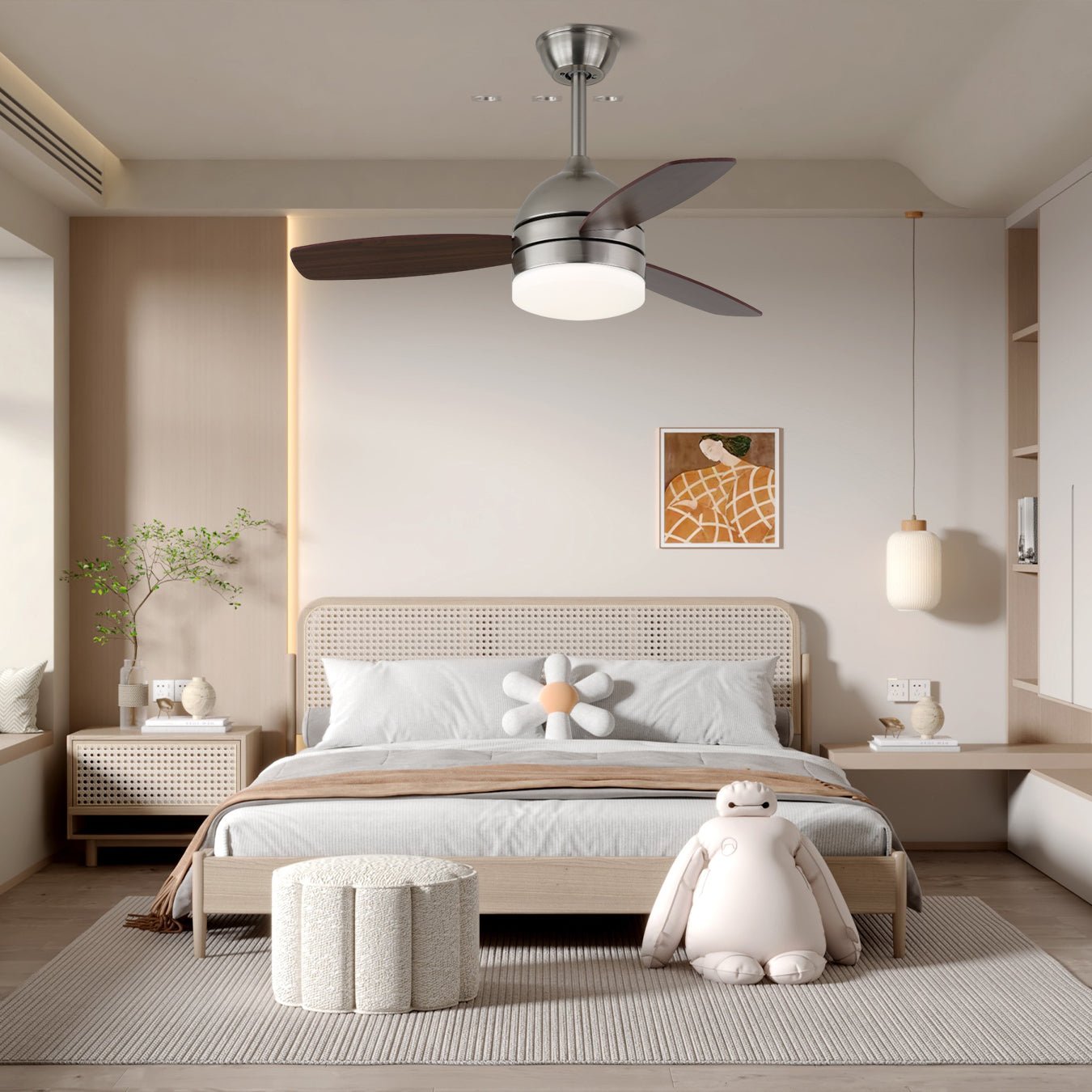 Caelan Modern Ceiling Fan Light