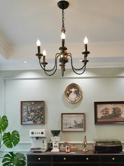 Barnwood Chandelier
