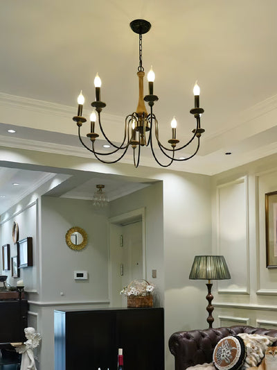Barnwood Chandelier