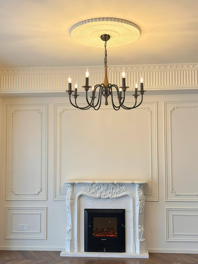 Barnwood Chandelier