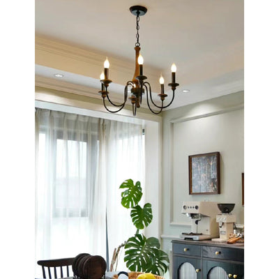 Barnwood Chandelier