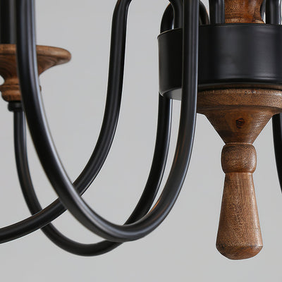 Barnwood Chandelier