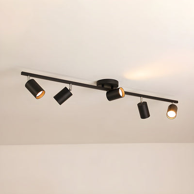 Quadra Aluminum Contemporary Ceiling Light