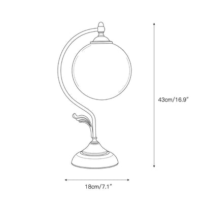 Alvora Glass Table Lamp