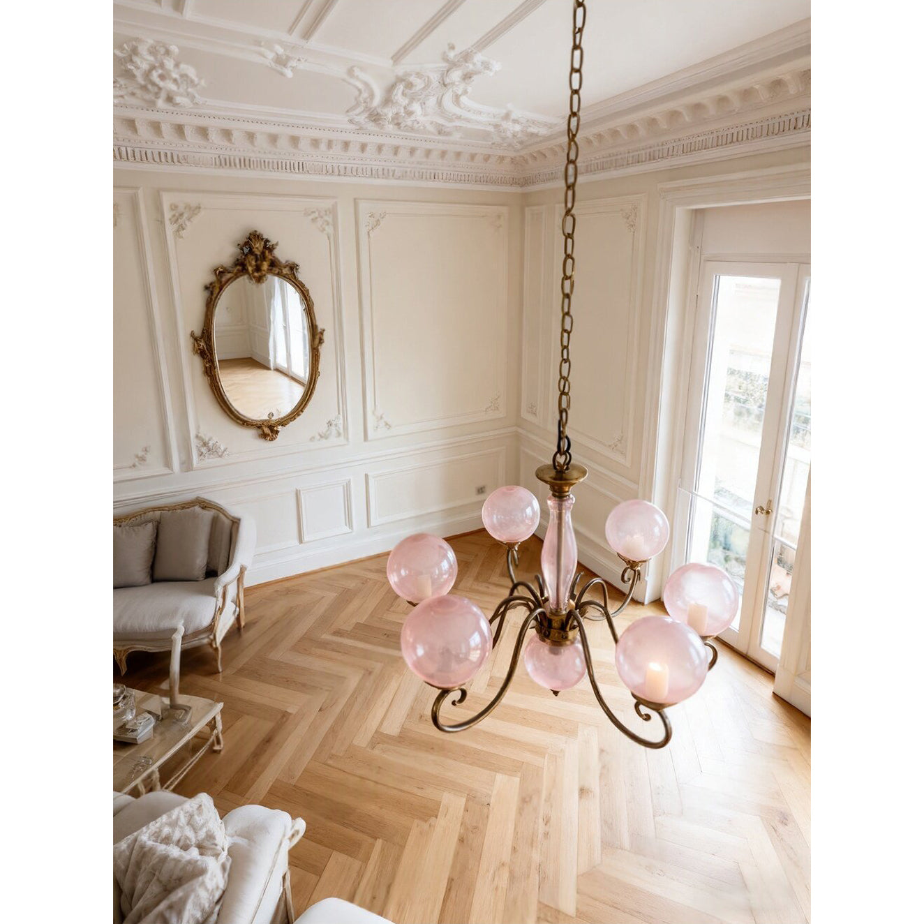 Clairford Glass Chandelier