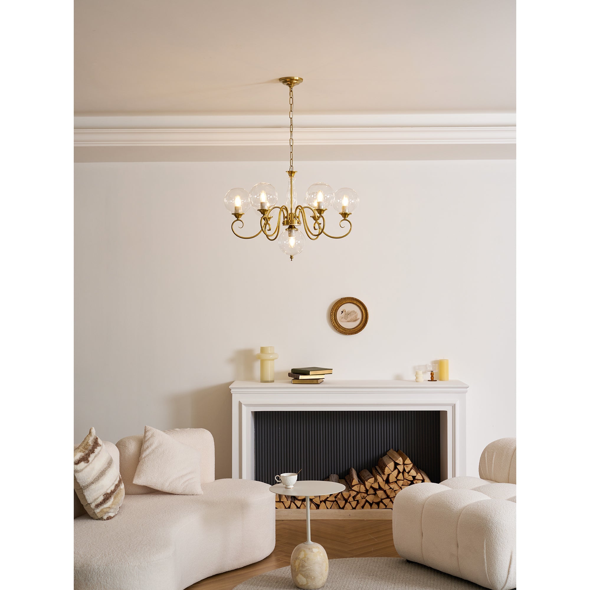 Clairford Glass Chandelier