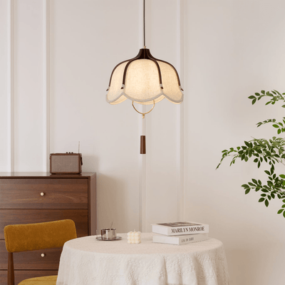 Serisia Pendant Lamp Lantern Modern Fabric