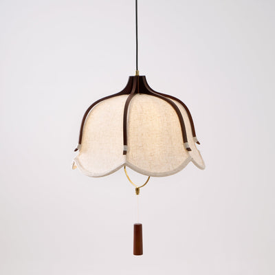 Serisia Pendant Lamp Lantern Modern Fabric