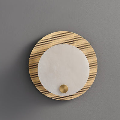 Ilzore Circular Glass Ceiling Light