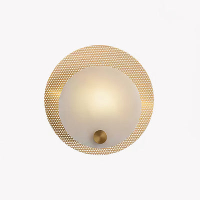 Ilzore Circular Glass Ceiling Light