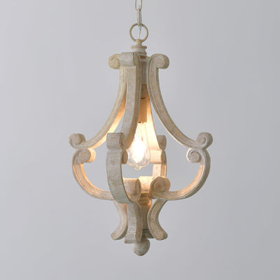 Lavior Wooden Glam Pendant Light