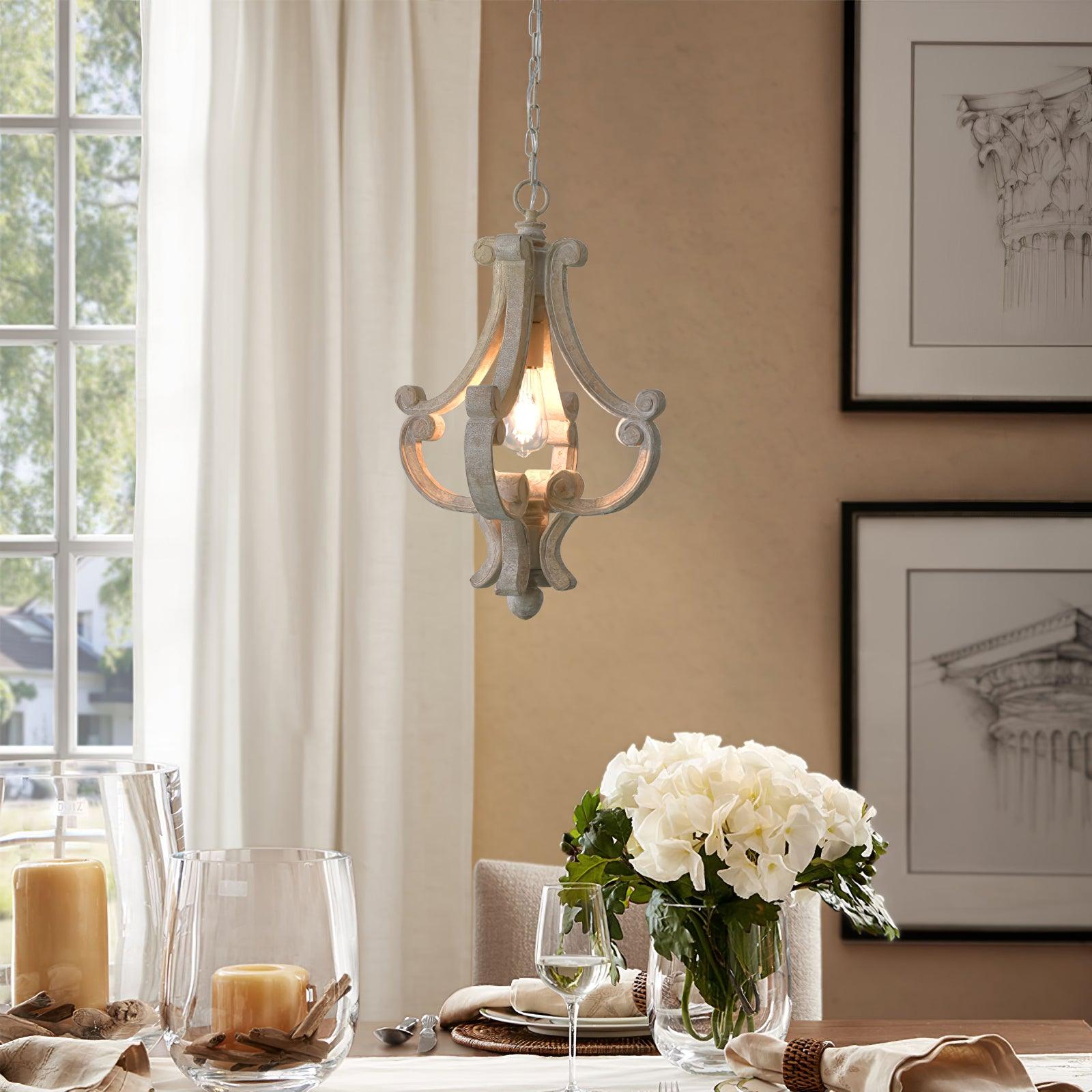 Lavior Wooden Glam Pendant Light