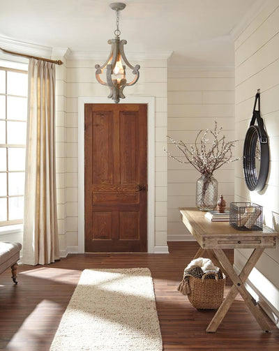Lavior Wooden Glam Pendant Light