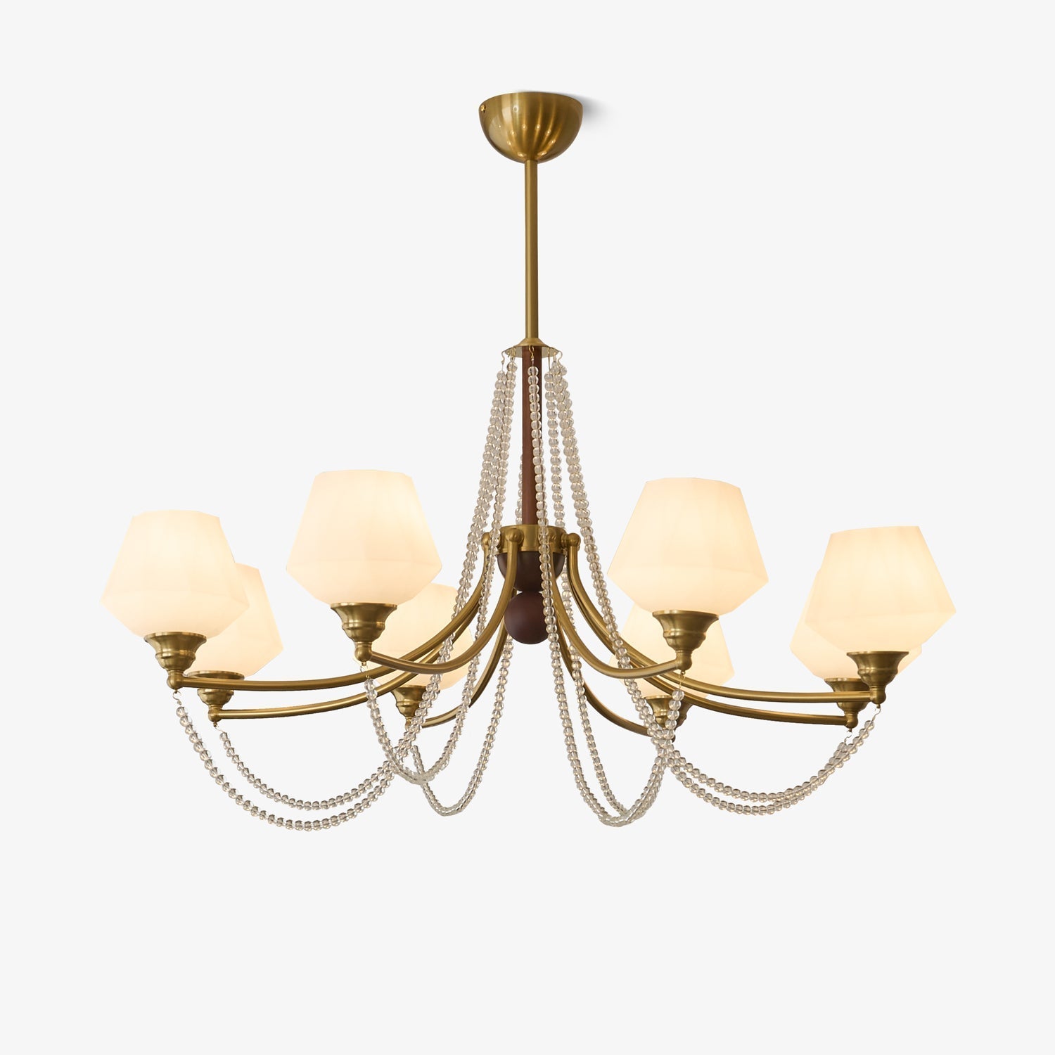 Othaus Traditional Elegance Vintage Wood Chandelier