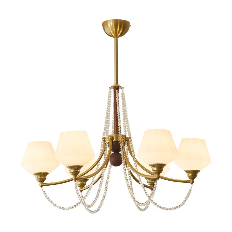 Othaus Traditional Elegance Vintage Wood Chandelier