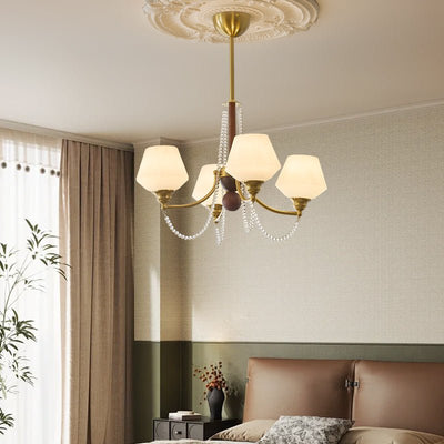 Othaus Traditional Elegance Vintage Wood Chandelier