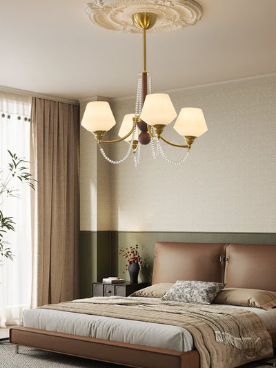 Othaus Traditional Elegance Vintage Wood Chandelier