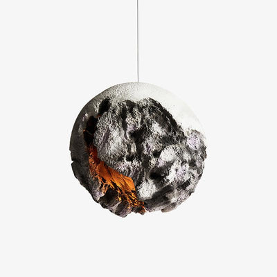 Ilphaara Irregular Planet Plastic Pendant Lamp