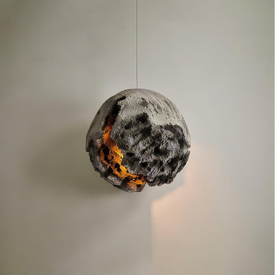 Ilphaara Irregular Planet Plastic Pendant Lamp